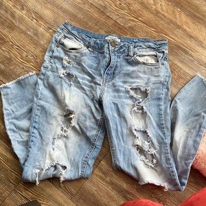 Holy jeans